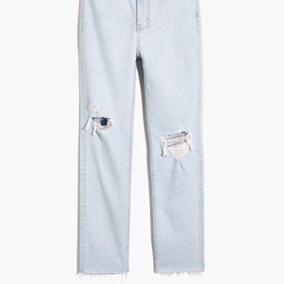 NWT Madewell The Momjean in Harman Wash with Raw-Hem - Picture 6 of 12